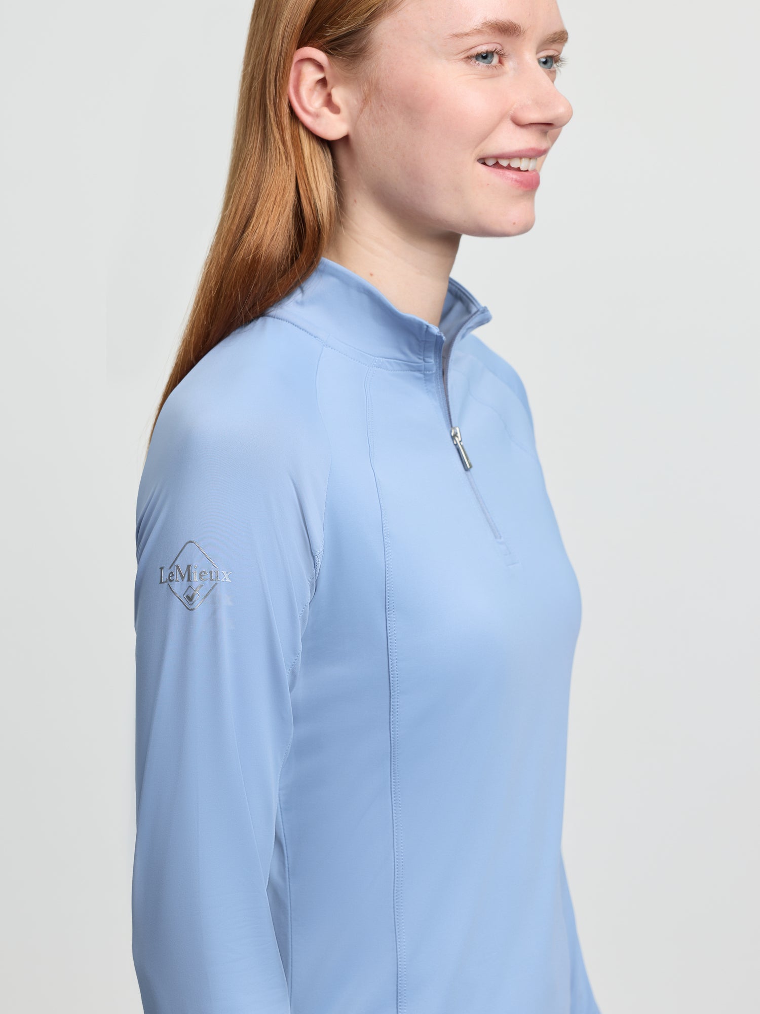 LeMieux Halle Lightweight Base Layer Powder Blue | Equiflair