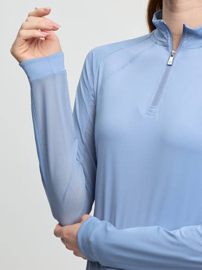 LeMieux Halle Lightweight Base Layer Powder Blue | Equiflair