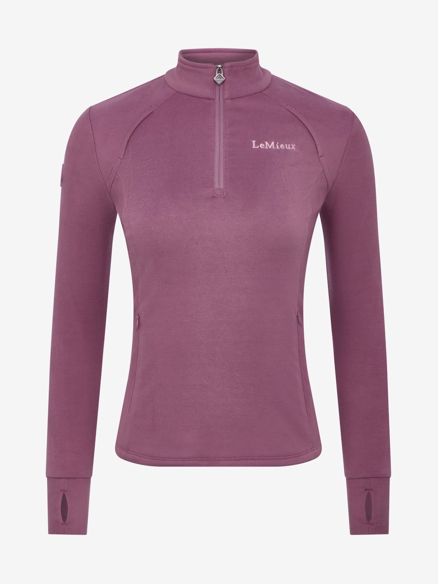 LeMieux Frances Quarter Zip Fleece Mallow