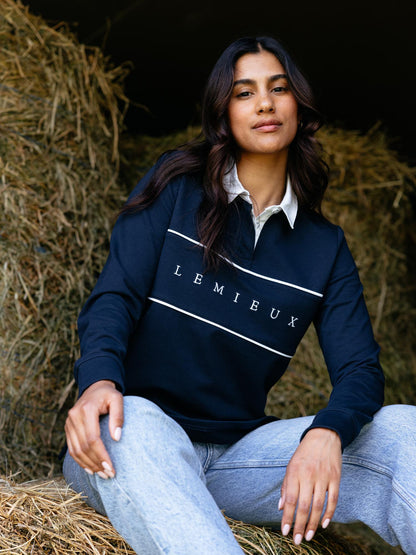 LeMieux Rochelle Rugby Shirt Navy