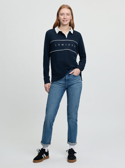 LeMieux Rochelle Rugby Shirt Navy