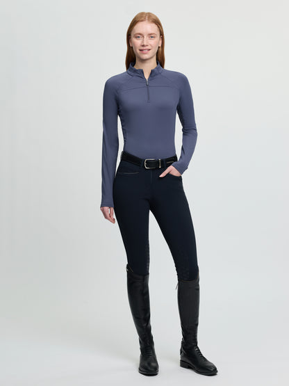 LeMieux Airflow Long Sleeve Base Layer Shadow | Equiflair