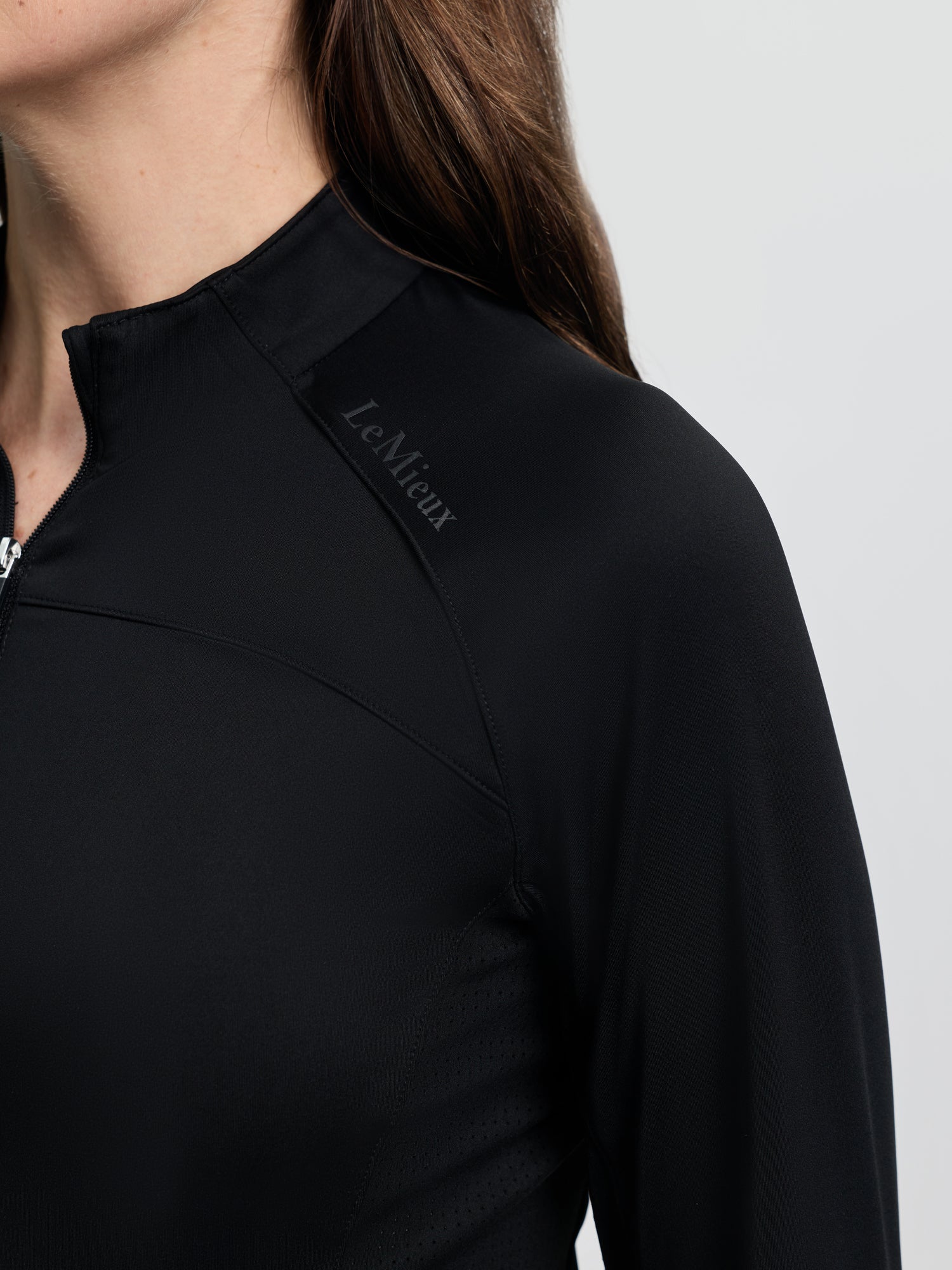 LeMieux Airflow Long Sleeve Base Layer Black | Equiflair