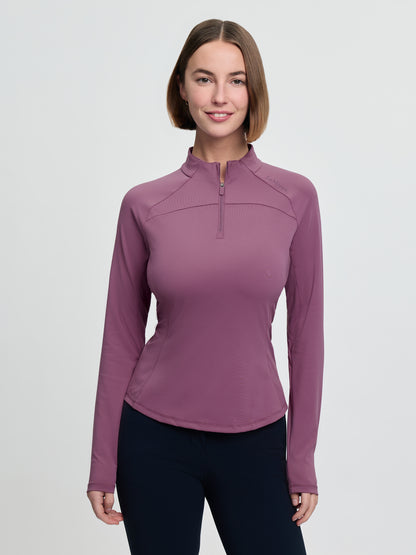 LeMieux Airflow Long Sleeve Base Layer Mallow