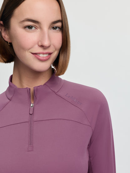 LeMieux Airflow Long Sleeve Base Layer Mallow