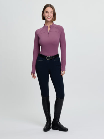 LeMieux Airflow Long Sleeve Base Layer Mallow