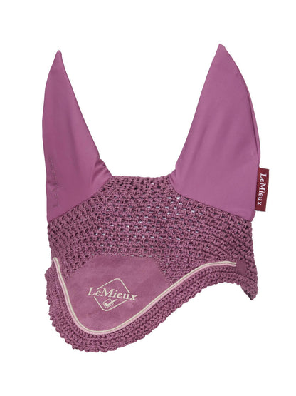 LeMieux Classic Fly Hood - Mallow - Horse Ear Net - Fly Protection - Equiflair