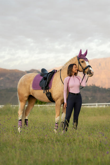 LeMieux Suede Dressage Square Mallow