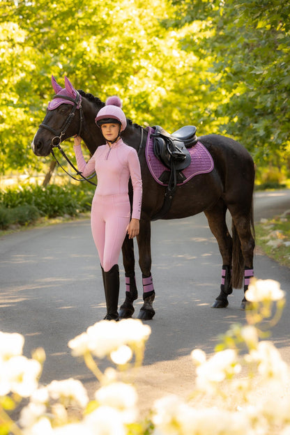 LeMieux Suede GP Square Mallow | Equiflair