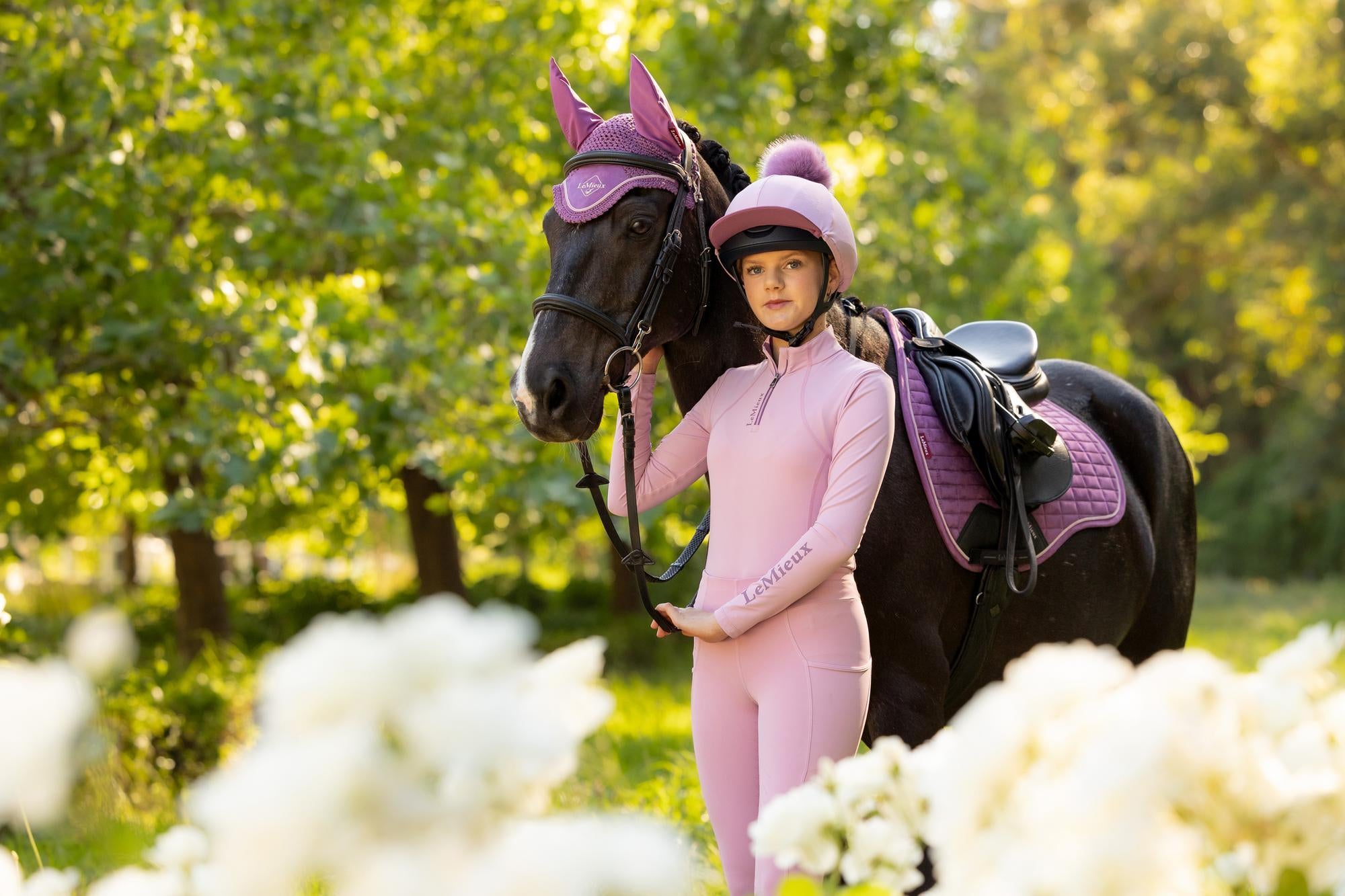 LeMieux Young Rider Classique Base Layer Fondant