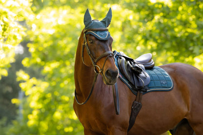 LeMieux Loire Classic Close Contact Square Saddle Pad Jungle | Equiflair