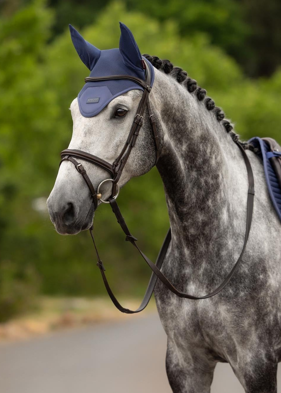 LeMieux Air-Tek Mesh Fly Hood Horse Fly Veil Shadow