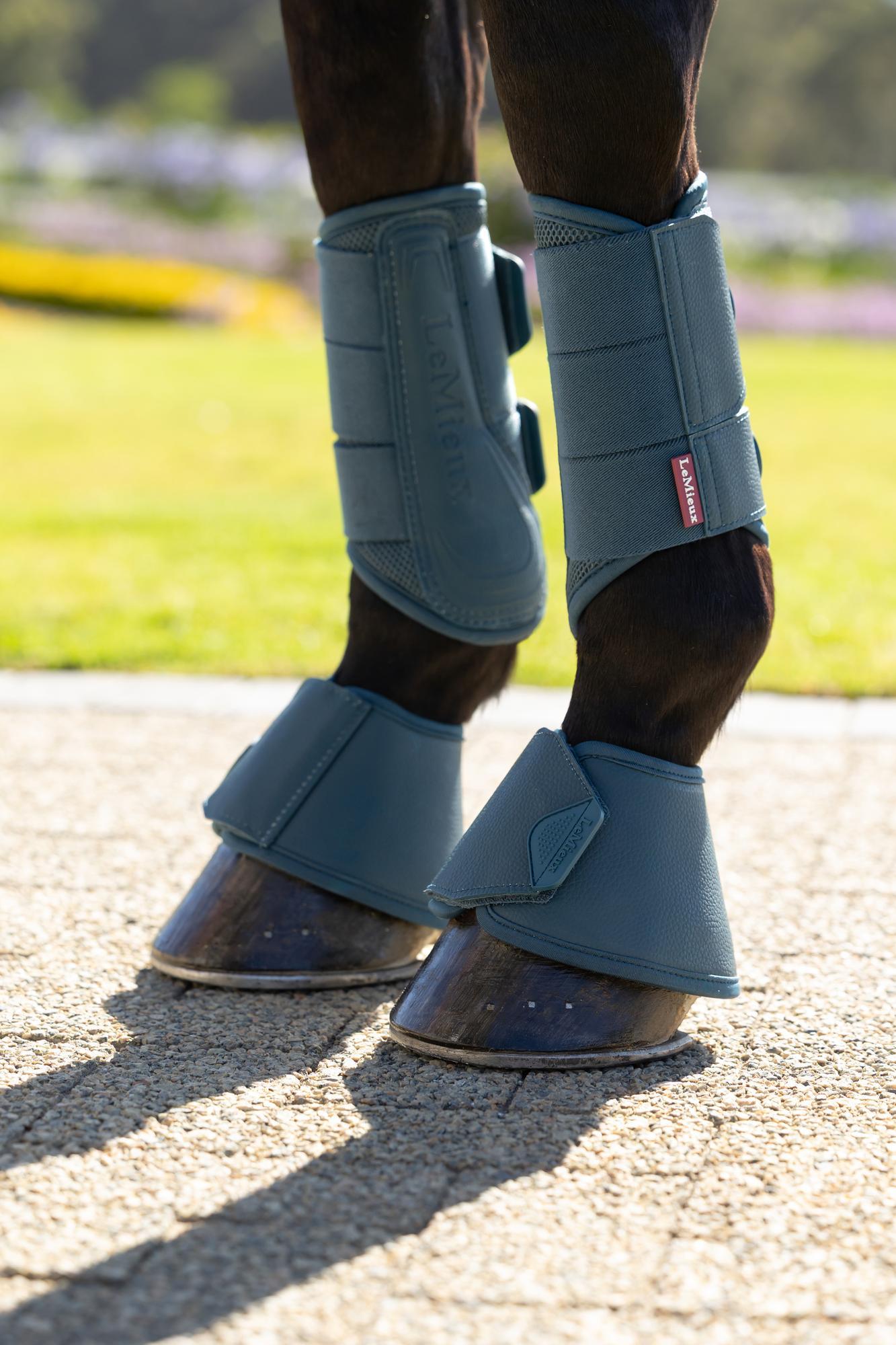 LeMieux Arika Mesh Brushing Boots Jungle