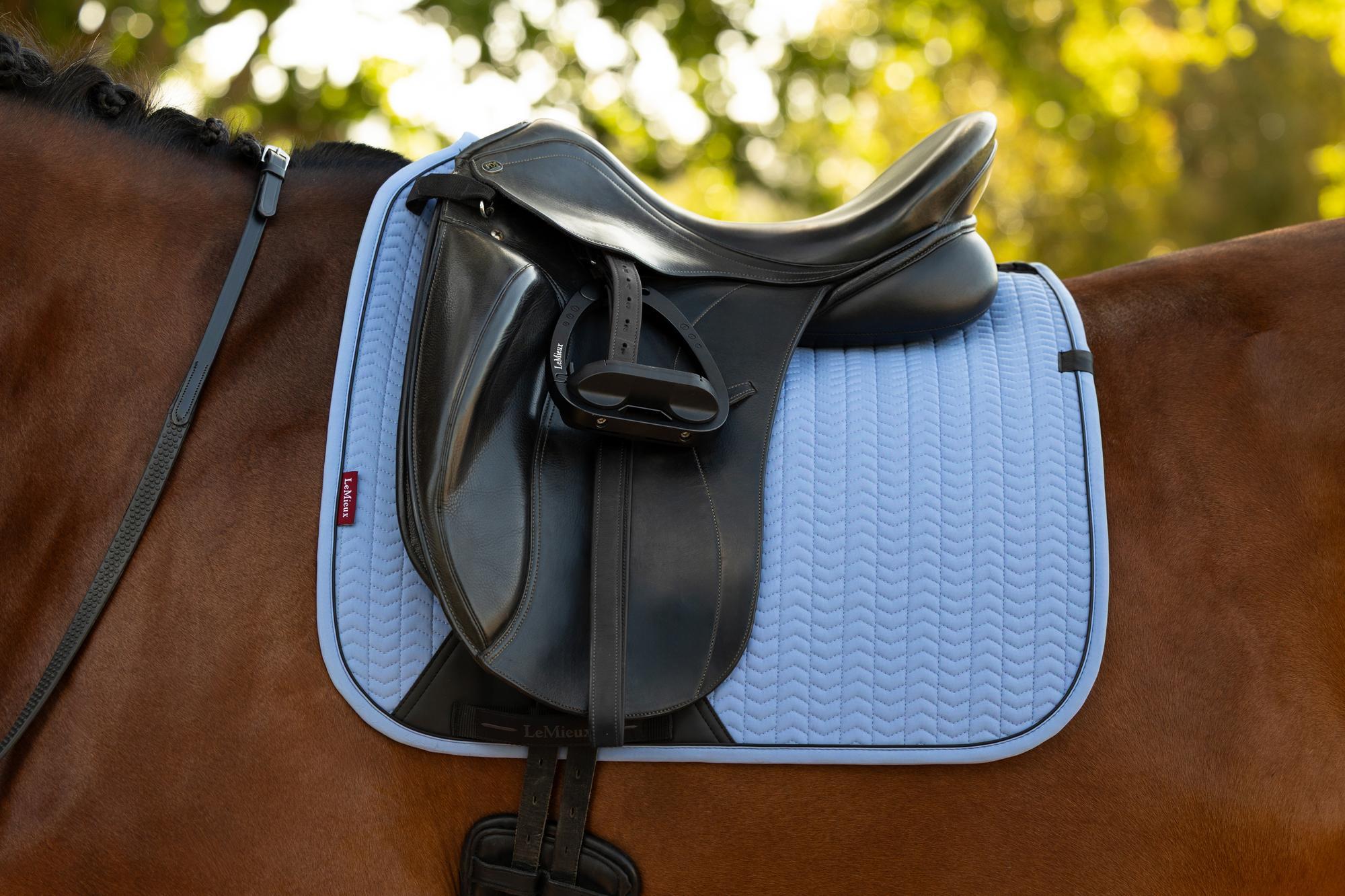 LeMieux Essence Dressage Square Powder Blue | Equiflair