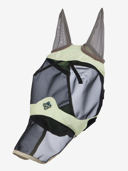 LeMieux Visor-Tek Full Fly Mask Macaron - UV Protection, Breathable Mesh
