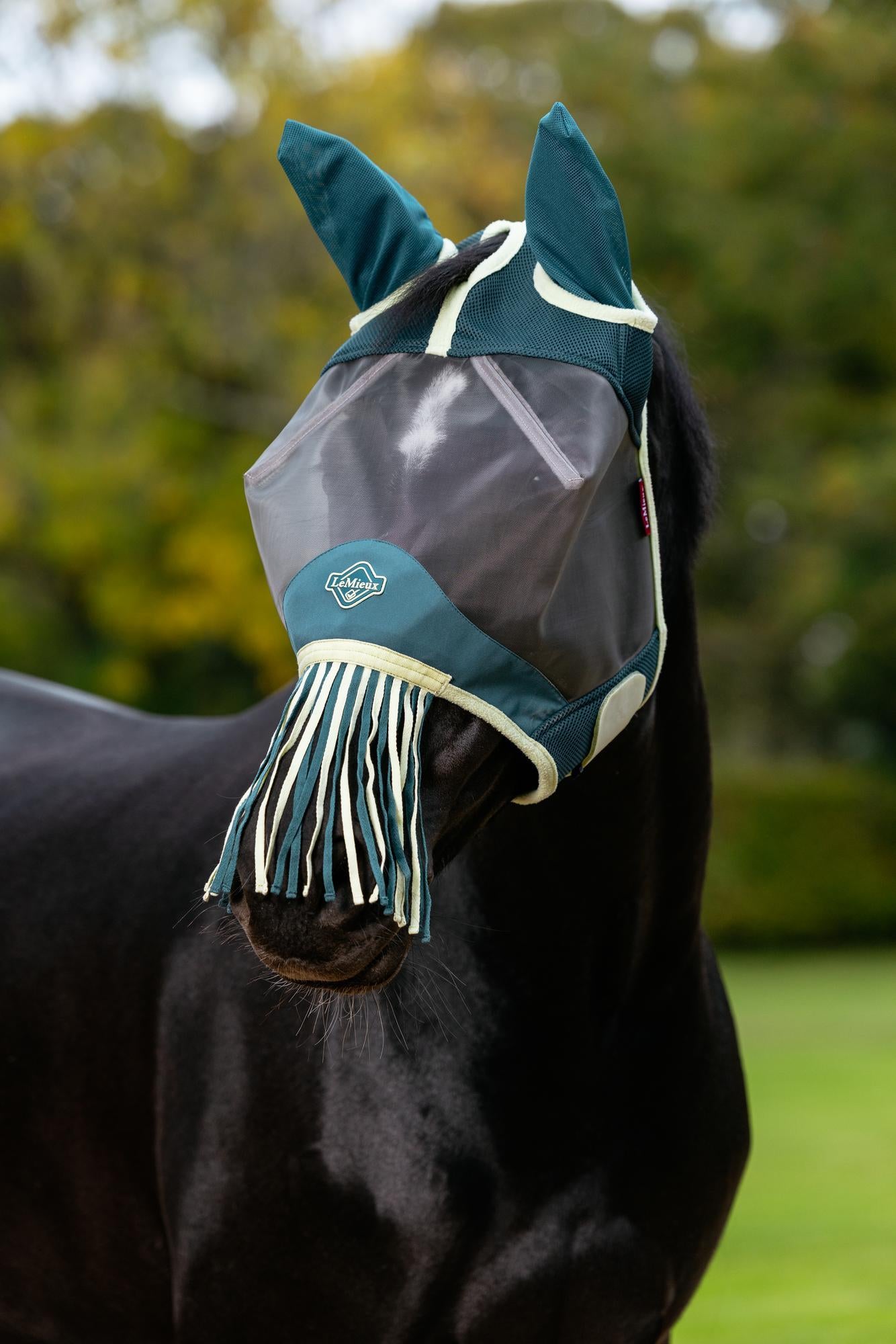 LeMieux Fringe Fly Mask Jungle