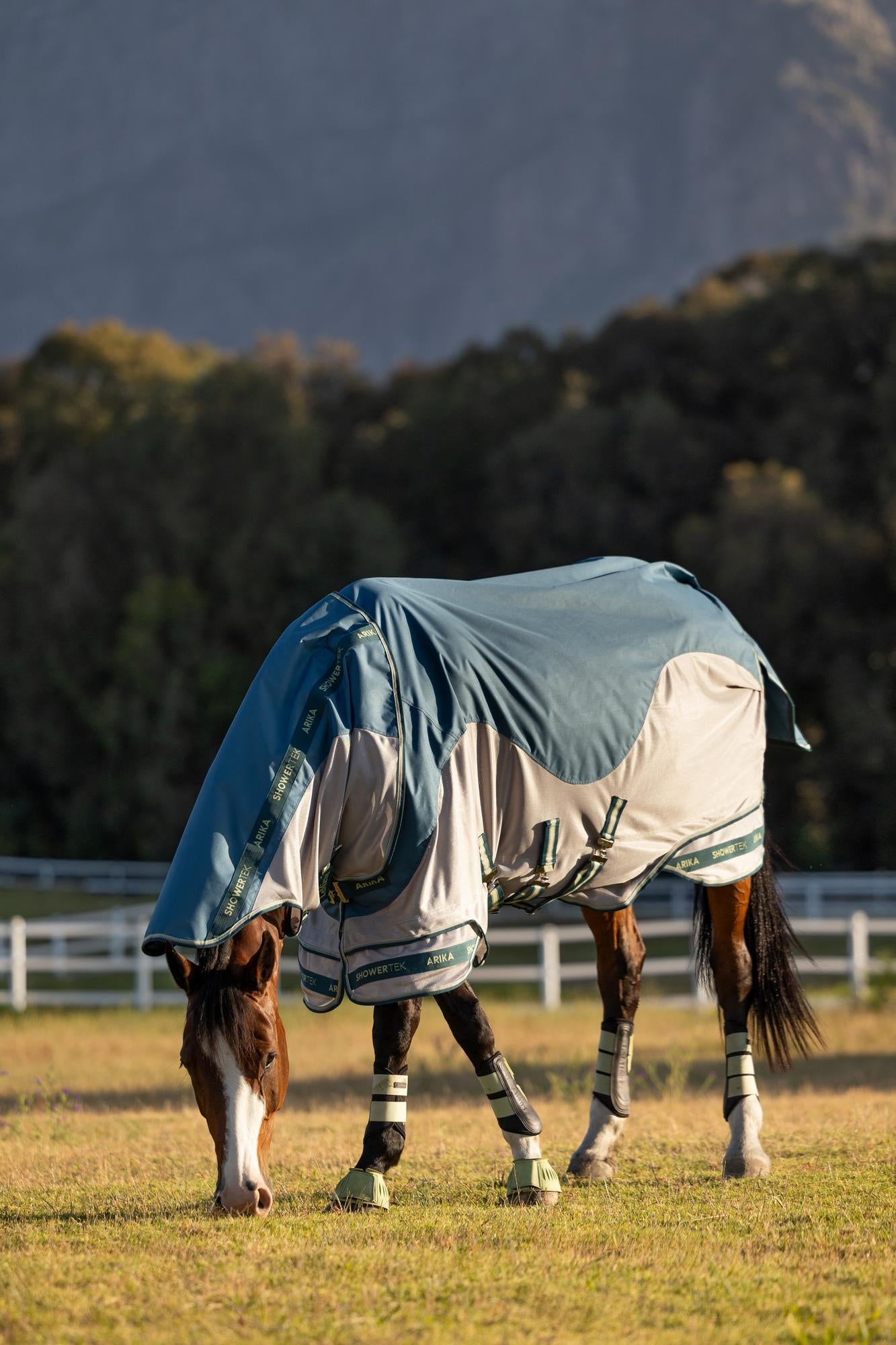LeMieux Arika Camo Shower-Tek Fly Rug Jungle