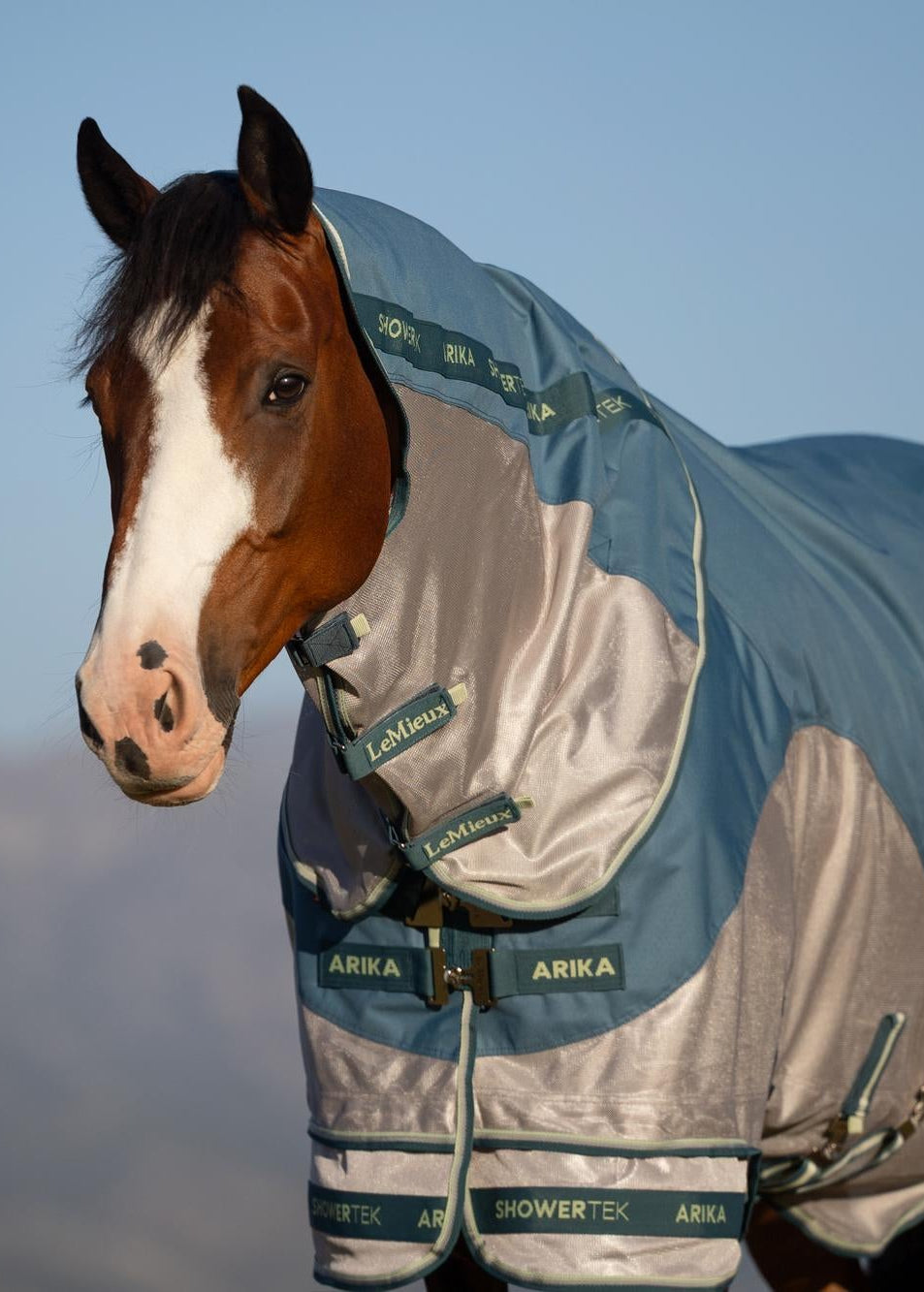 LeMieux Arika Camo Shower-Tek Fly Rug Jungle