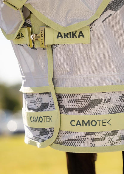 LeMieux Arika Camo-Tek Fly Rug Macaron