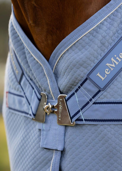 LeMieux Kudos Bamboo Cooler Powder Blue | Equiflair