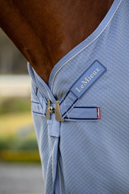 LeMieux Kudos Bamboo Cooler Powder Blue | Equiflair