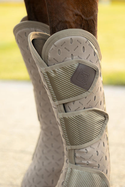 LeMieux Kudos 3D Mesh Travel Boots Pecan