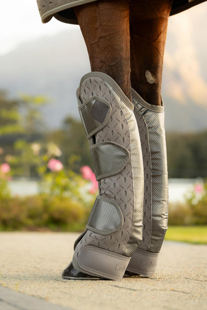 LeMieux Kudos 3D Mesh Travel Boots Pecan