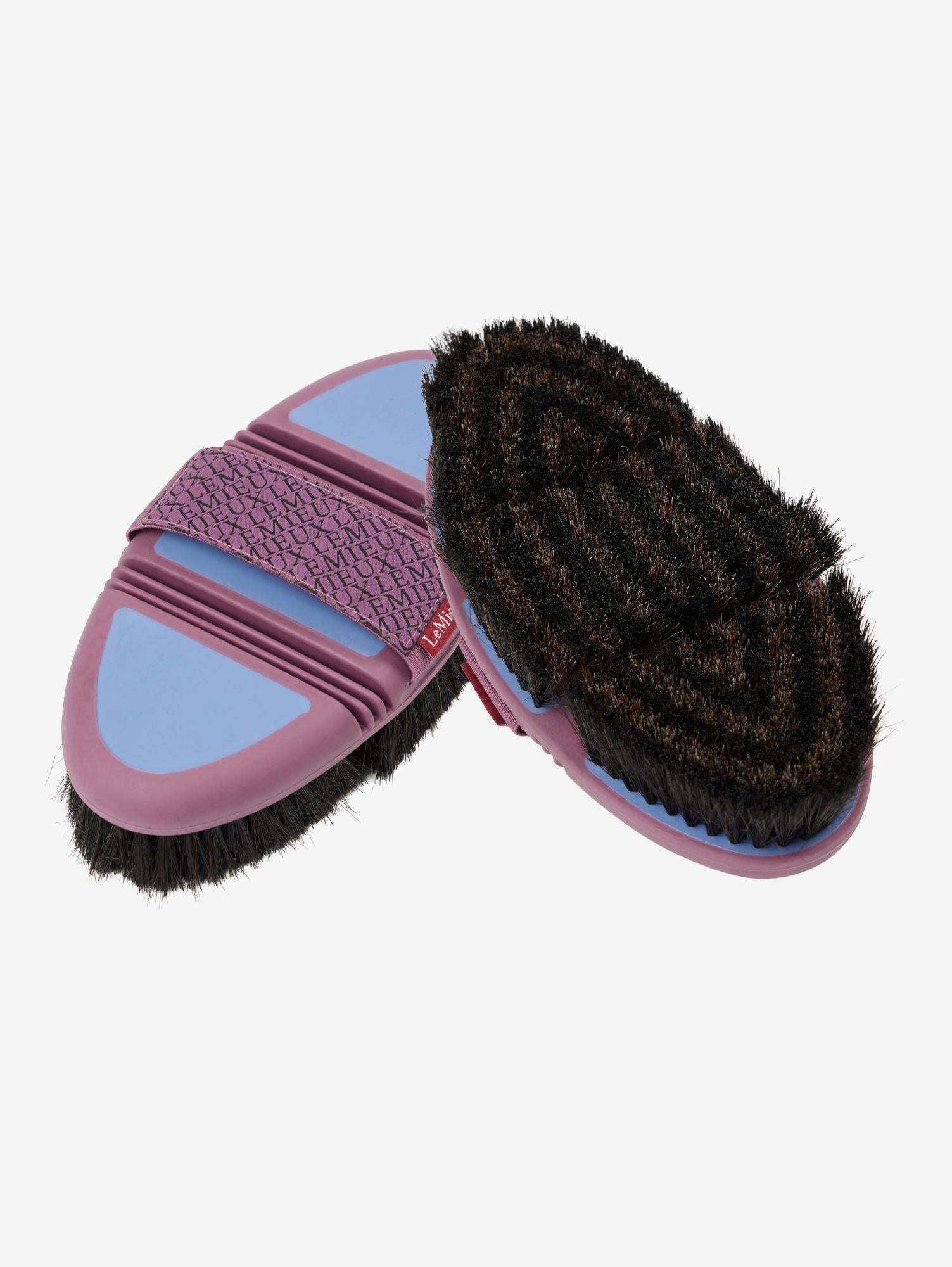 LeMieux Flexi Horse Hair Body Brush Powder Blue