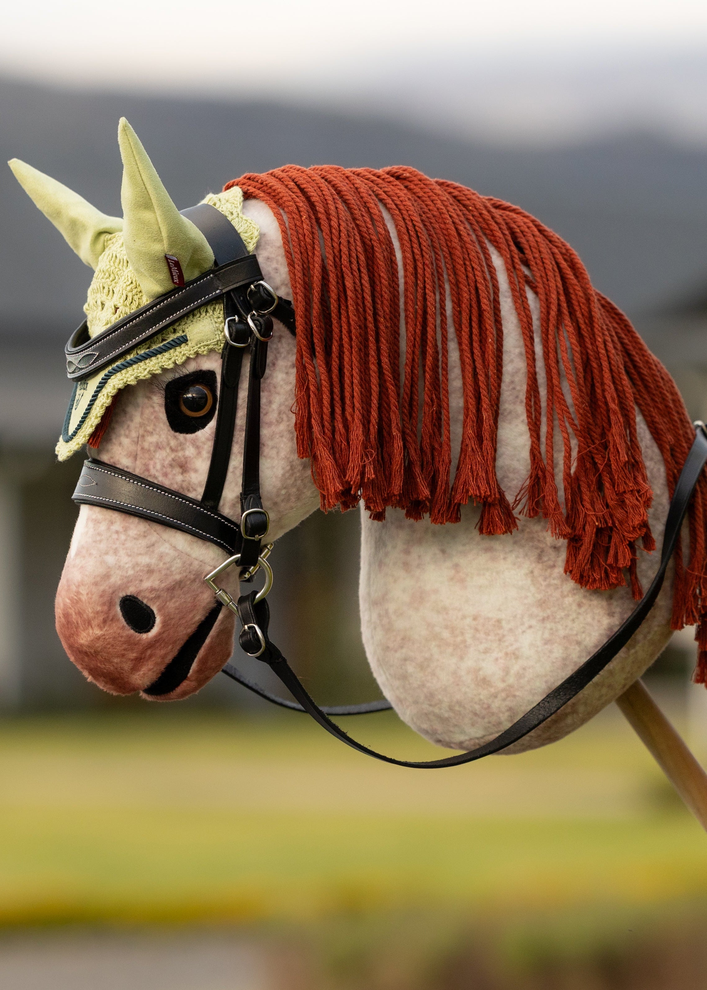 LeMieux Hobby Horse Fly Hood Macaron