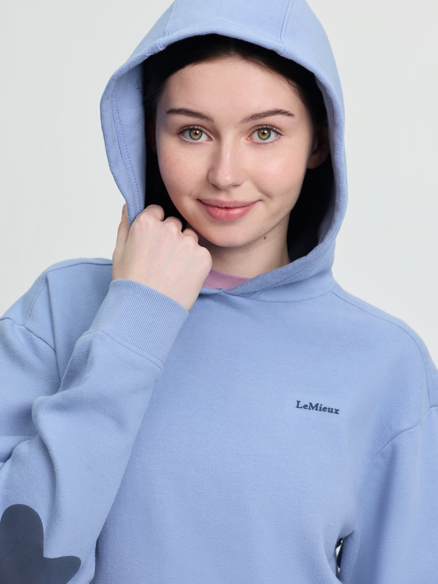 LeMieux Young Rider Sia Hoodie Powder Blue | Equiflair