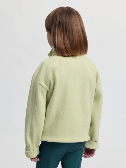 LeMieux Mini Quinn Quarter Zip Sweat Macaron