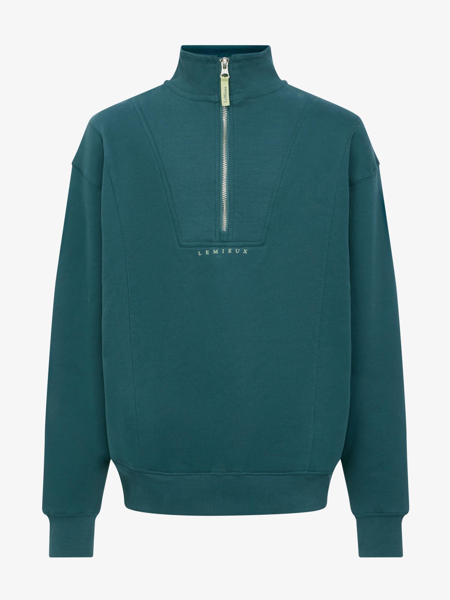 LeMieux Young Rider Vianne Quarter Zip Jungle