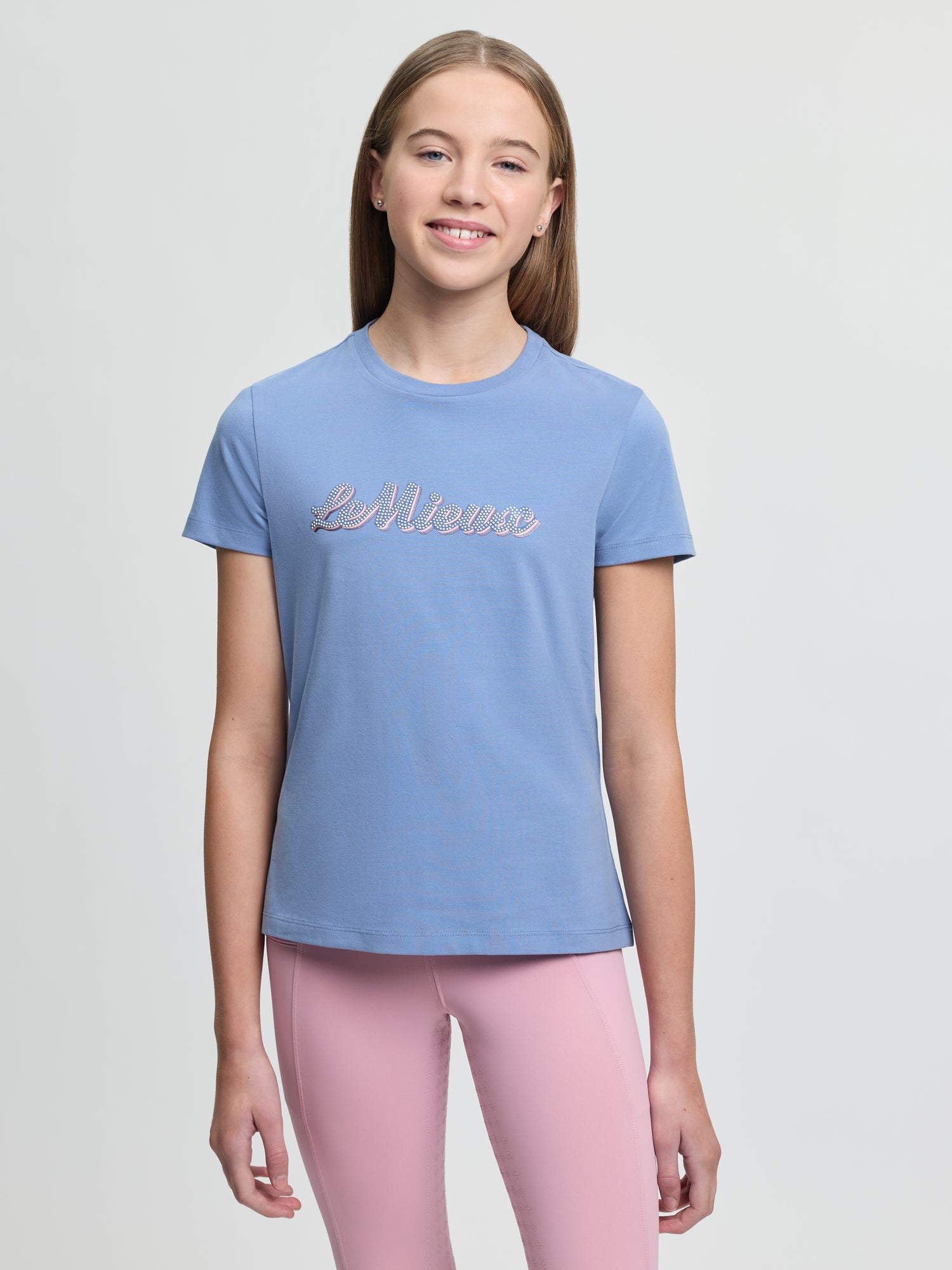LeMieux Young Rider Arianna T-Shirt Powder Blue