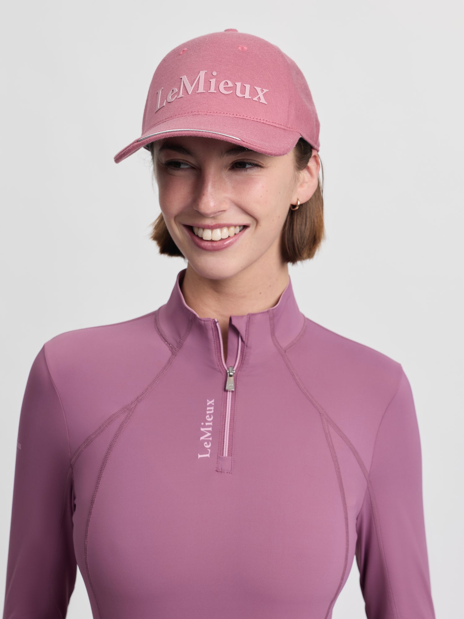 LeMieux Lara Cap in Mallow - Baseball Cap with Adjustable Strap - Equiflair Equestrian Headwear