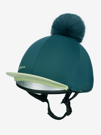 LeMieux Classique Pom Hat Silk Jungle