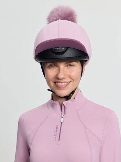 LeMieux Classique Pom Hat Silk Fondant