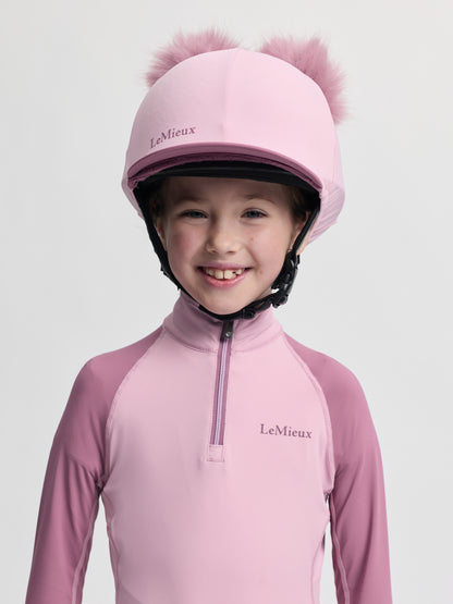 LeMieux Mini Double Pom Hat Silk Fondant | Equiflair