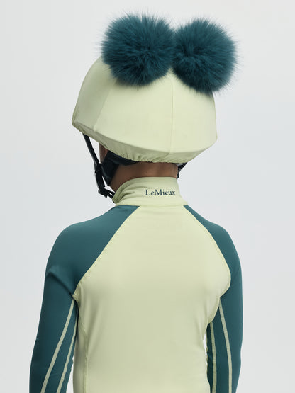 LeMieux Mini Double Pom Hat Silk Macaron | Equiflair
