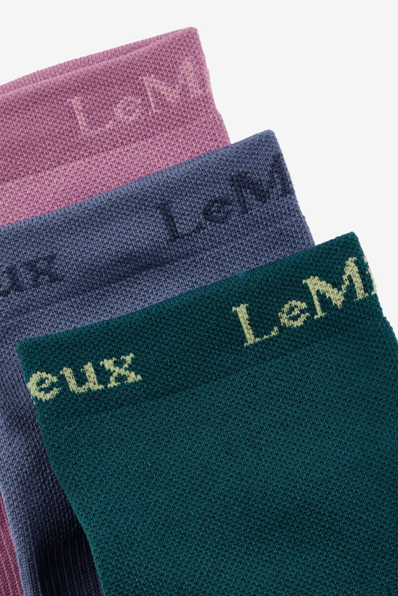 LeMieux Trainer Sock 3 Pack Multi