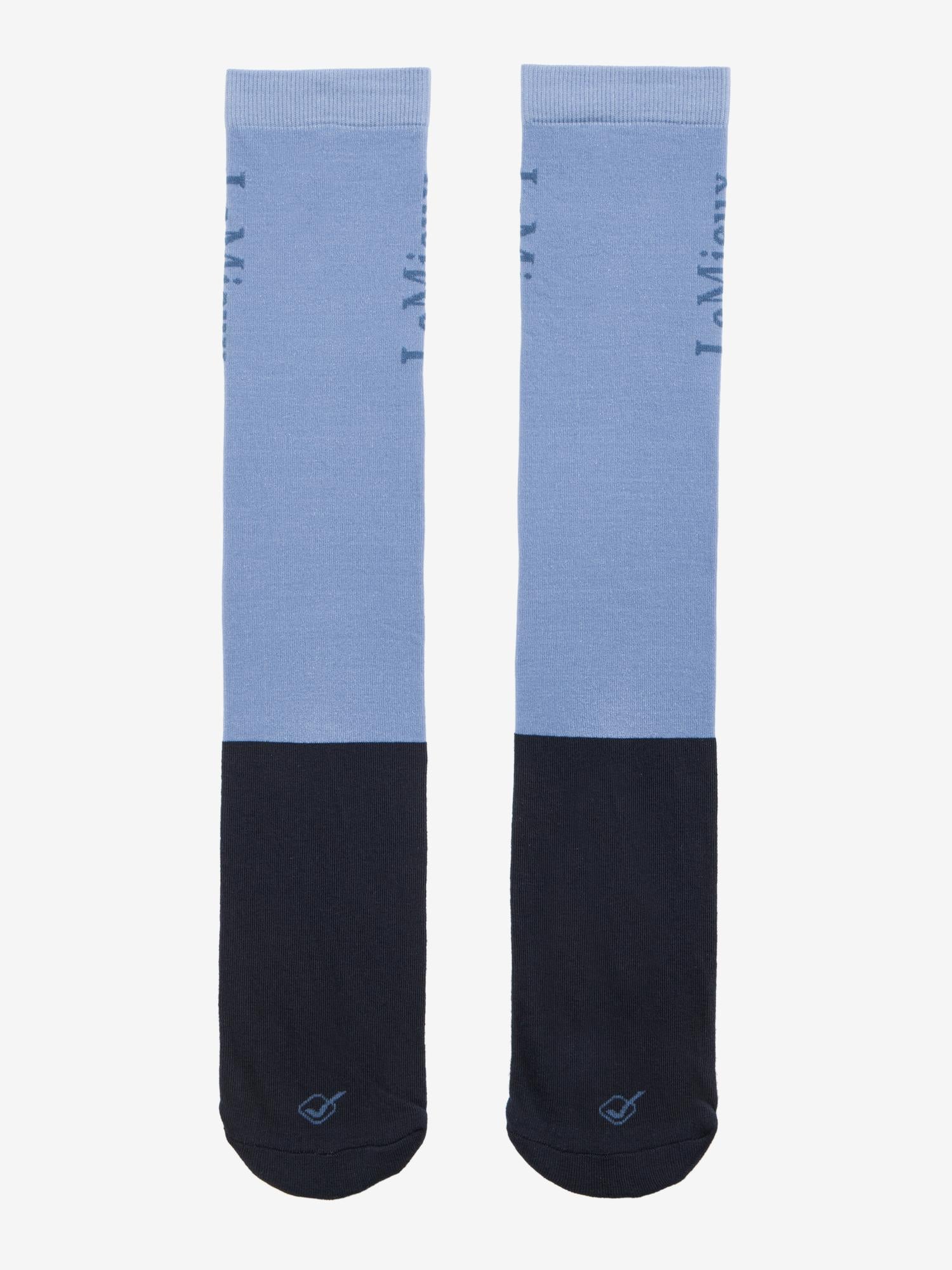 LeMieux Competition Socks 2 Pack Powder Blue