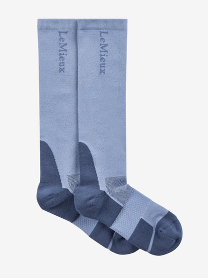 LeMieux Performance Socks Powder Blue | Equiflair