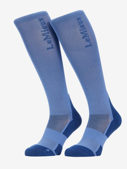 LeMieux Performance Socks Powder Blue | Equiflair