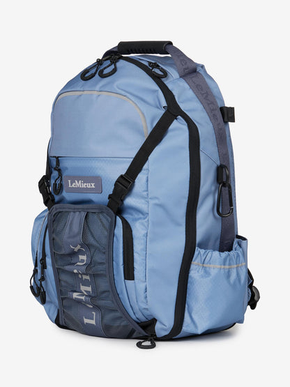 LeMieux Pro Rucksack Powder Blue - Equestrian Backpack