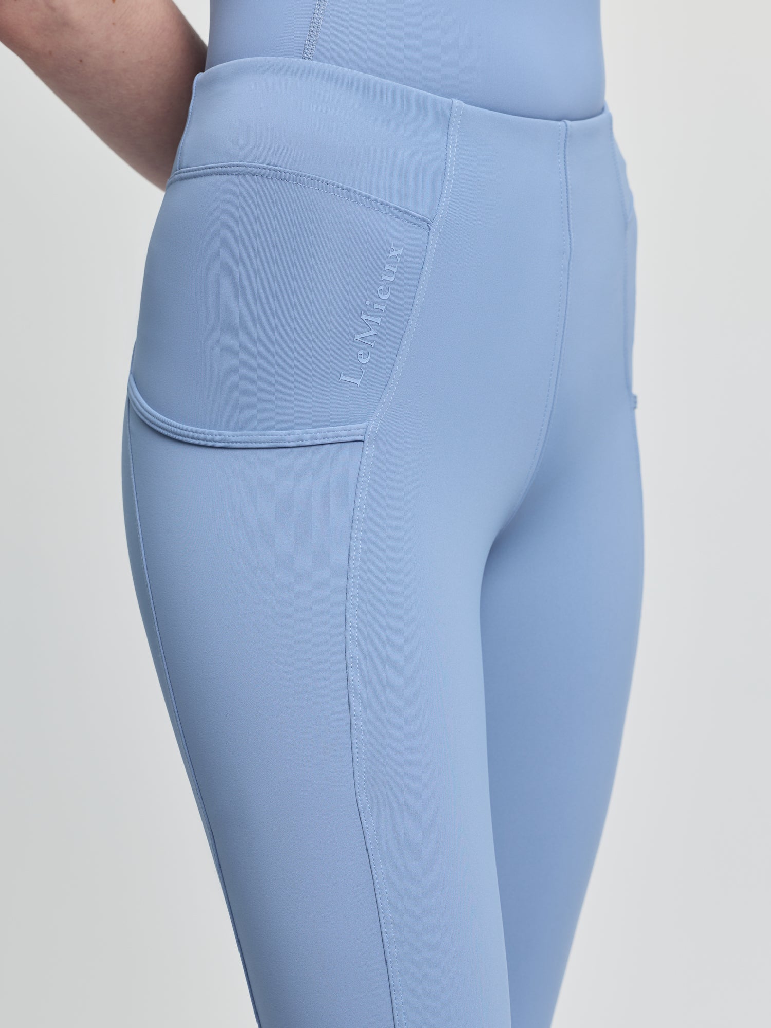 LeMieux Young Rider Orla Pull On Breech Powder Blue | Equiflair