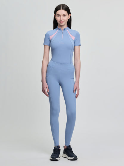 LeMieux Young Rider Orla Pull On Breech Powder Blue | Equiflair
