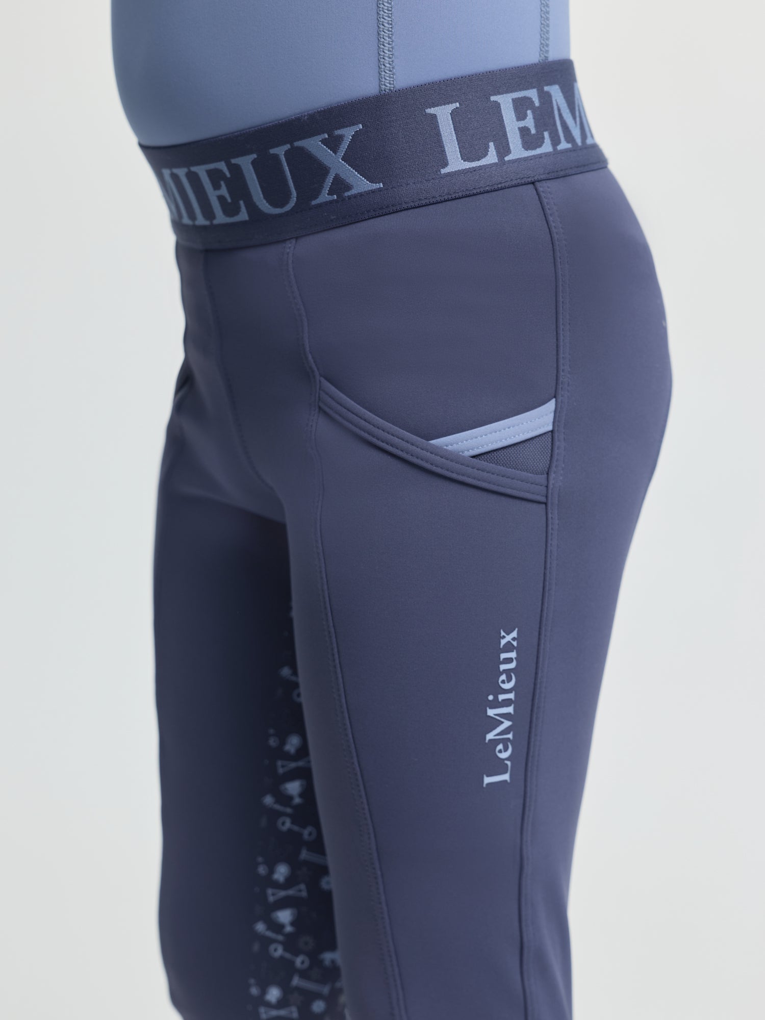 LeMieux Mini Pull On Breech Shadow