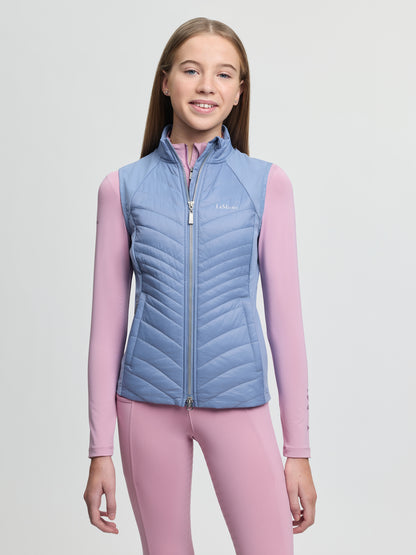 LeMieux Young Rider Josephine Gilet Powder Blue | Equiflair