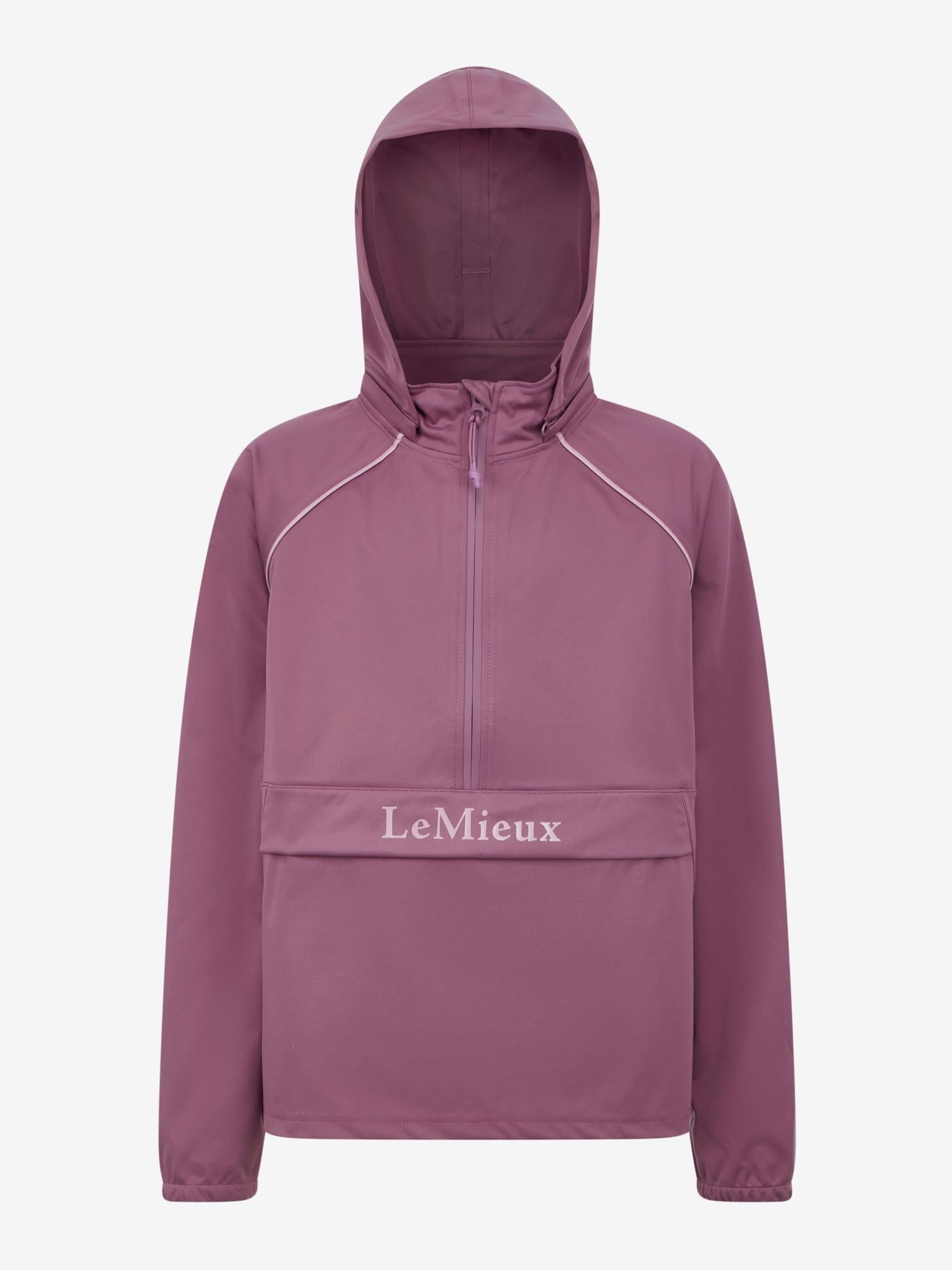 LeMieux Young Rider Paige Quarter Zip Waterproof Jacket Mallow