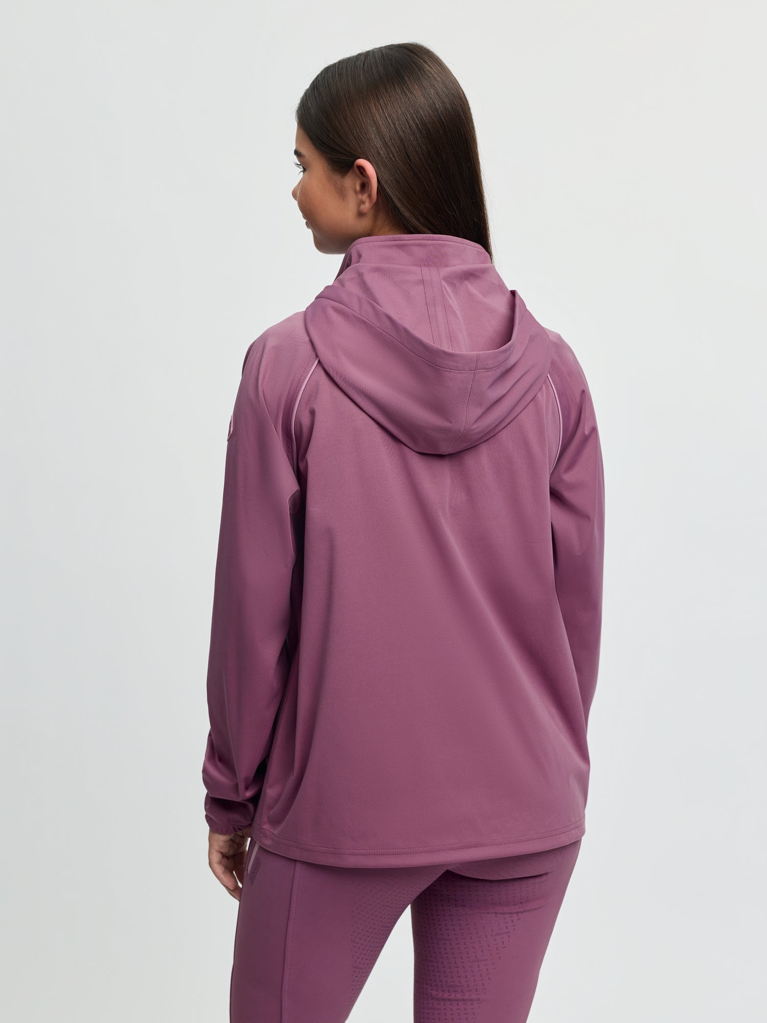 LeMieux Young Rider Paige Quarter Zip Waterproof Jacket Mallow