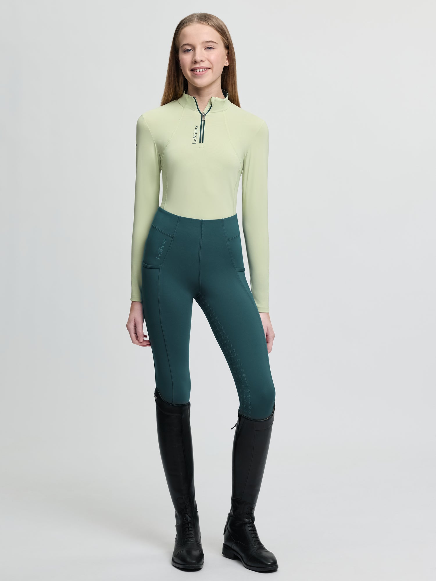 LeMieux Young Rider Classique Base Layer Macaron